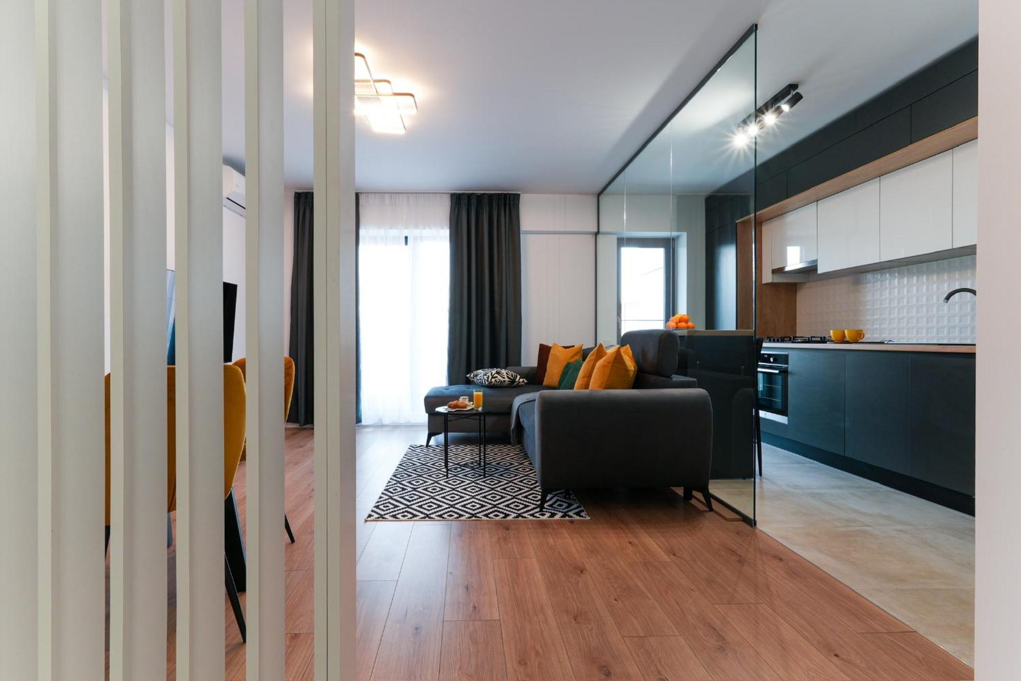 Sandra - Park-View Apt With Balcony & Parking 부쿠레슈티 외부 사진