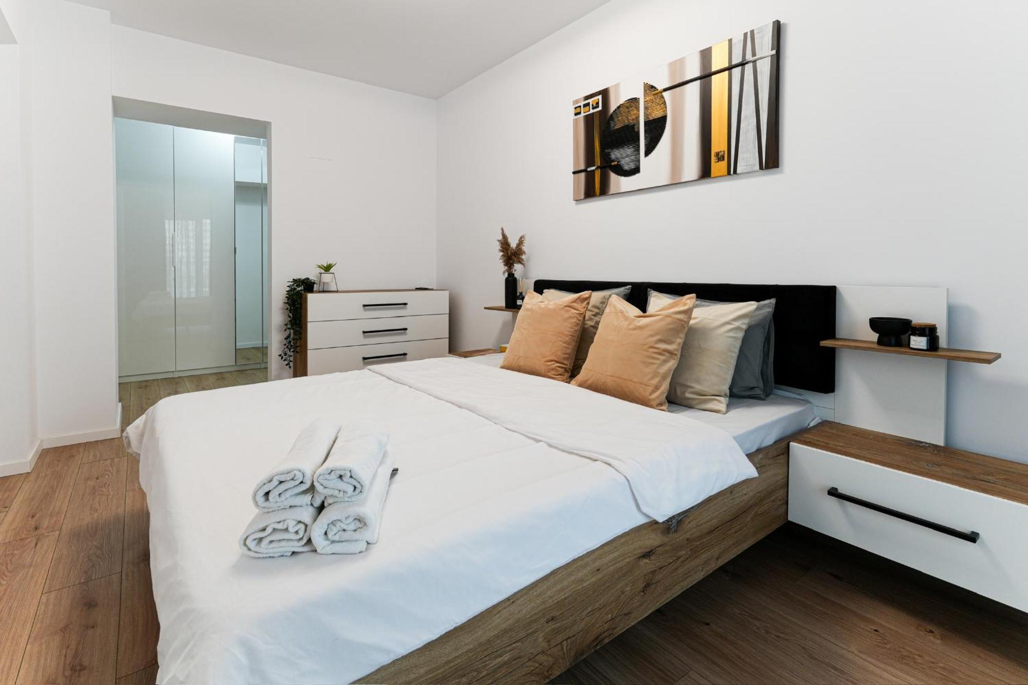 Sandra - Park-View Apt With Balcony & Parking 부쿠레슈티 외부 사진