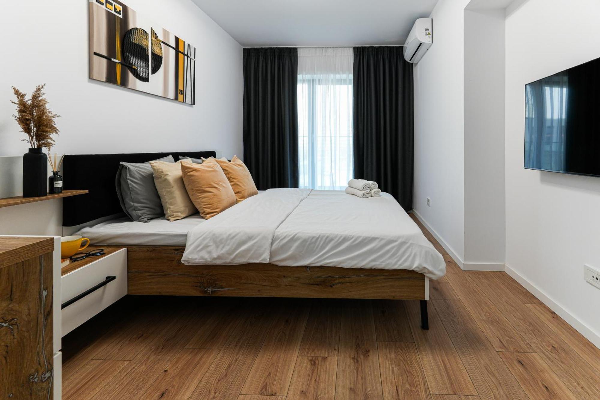 Sandra - Park-View Apt With Balcony & Parking 부쿠레슈티 외부 사진