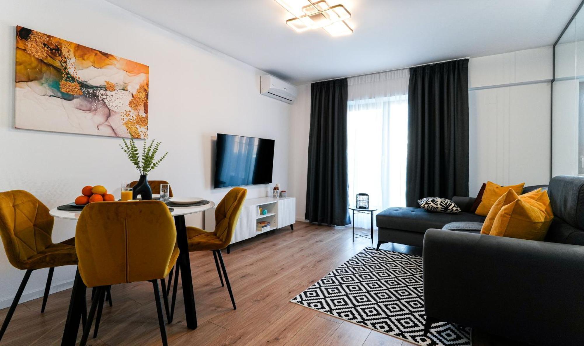 Sandra - Park-View Apt With Balcony & Parking 부쿠레슈티 외부 사진